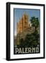 Palermo Poster-A. Ravaglia-Framed Giclee Print