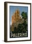 Palermo Poster-A. Ravaglia-Framed Premium Giclee Print