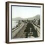 Palermo (Sicily, Italy), La Marina Seen from the Felice Gate, Circa 1860-Leon, Levy et Fils-Framed Photographic Print