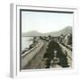 Palermo (Sicily, Italy), La Marina Seen from the Felice Gate, Circa 1860-Leon, Levy et Fils-Framed Photographic Print
