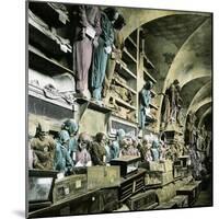 Palermo (Sicily), the Catacombs-Leon, Levy et Fils-Mounted Photographic Print