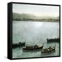 Palermo (Sicily), the City Seen from the Port-Leon, Levy et Fils-Framed Stretched Canvas