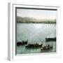 Palermo (Sicily), the City Seen from the Port-Leon, Levy et Fils-Framed Premium Photographic Print