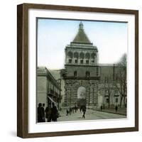 Palermo (Sicily), the New Gate-Leon, Levy et Fils-Framed Photographic Print