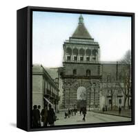 Palermo (Sicily), the New Gate-Leon, Levy et Fils-Framed Stretched Canvas