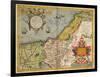 Palestine and the Promised Land, from the 'Theatrum Orbis Terrarum', 1603-Abraham Ortelius-Framed Giclee Print