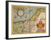 Palestine and the Promised Land, from the 'Theatrum Orbis Terrarum', 1603-Abraham Ortelius-Framed Giclee Print