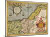 Palestine and the Promised Land, from the 'Theatrum Orbis Terrarum', 1603-Abraham Ortelius-Mounted Giclee Print