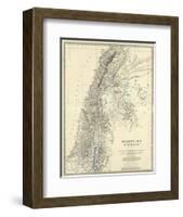 Palestine, c.1861-Alexander Keith Johnston-Framed Art Print