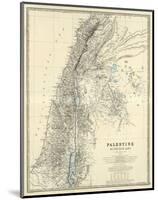 Palestine, c.1861-Alexander Keith Johnston-Mounted Art Print