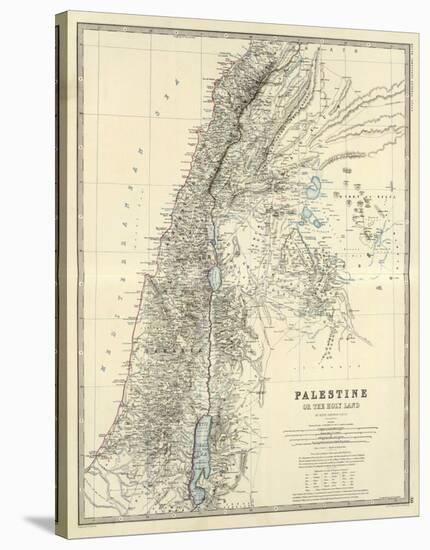 Palestine, c.1861-Alexander Keith Johnston-Stretched Canvas
