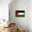 Palestine Flag-null-Framed Poster displayed on a wall