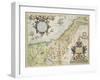 Palestine, from Theatrum Orbis Terrarum, Antwerp, Plate, 1570-Achille Cattaneo-Framed Giclee Print