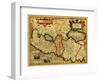 Palestine - Panoramic Map-Lantern Press-Framed Art Print