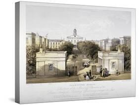 Palestine Place, Bethnal Green, London, C1840-F Jones-Stretched Canvas