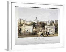 Palestine Place, Bethnal Green, London, C1840-F Jones-Framed Giclee Print