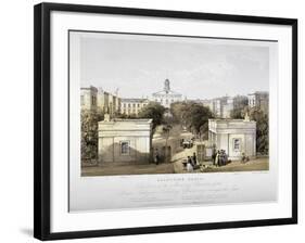 Palestine Place, Bethnal Green, London, C1840-F Jones-Framed Giclee Print