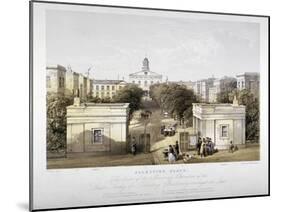 Palestine Place, Bethnal Green, London, C1840-F Jones-Mounted Giclee Print