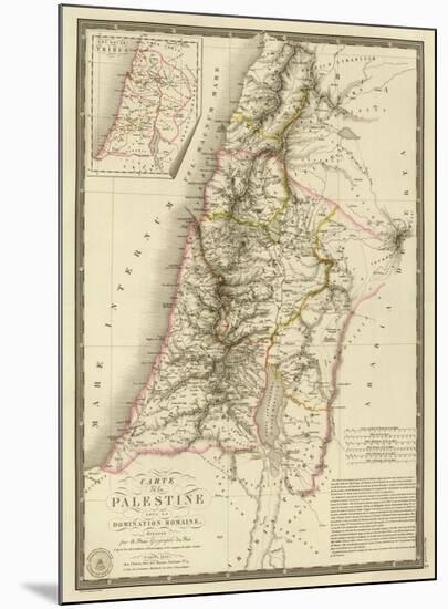 Palestine sous la Domination Romaine, c.1828-Adrien Hubert Brue-Mounted Art Print