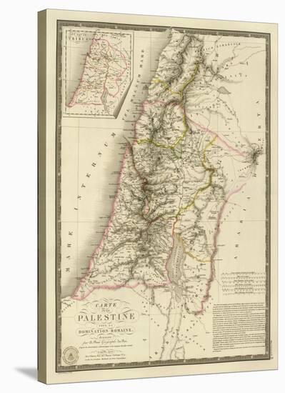 Palestine sous la Domination Romaine, c.1828-Adrien Hubert Brue-Stretched Canvas