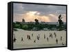 Palestinian Children from the Al-Mawasi Enclave-null-Framed Stretched Canvas