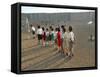 Palestinian Children Line Up-null-Framed Stretched Canvas