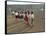 Palestinian Children Line Up-null-Framed Stretched Canvas