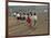 Palestinian Children Line Up-null-Framed Photographic Print