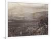 Palestinian Man Looks out over Plains-null-Framed Photographic Print