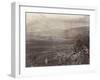 Palestinian Man Looks out over Plains-null-Framed Photographic Print