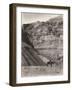 Palestinian Man on Donkey-null-Framed Photographic Print