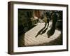 Palestinians Make their Way to the Al Aqsa Mosque Compound for Traditional Muslim Friday Prayers-null-Framed Photographic Print