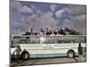Palestinians Sit on Top of a Bus-null-Mounted Photographic Print