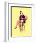 Palette-Able Pin-Up 1937-Gil Elvgren-Framed Art Print