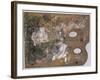 Palette pliante de Paul Cézanne-Paul Cézanne-Framed Giclee Print