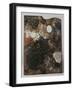 Palette pliante de Paul Cézanne-Paul Cézanne-Framed Giclee Print