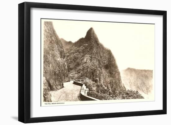 Pali, Honolulu, Hawaii-null-Framed Art Print