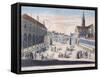 Palio of the Chariots in Piazza Santa Maria Novella in Florence, Italy-null-Framed Stretched Canvas