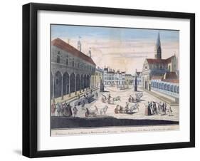 Palio of the Chariots in Piazza Santa Maria Novella in Florence, Italy-null-Framed Giclee Print