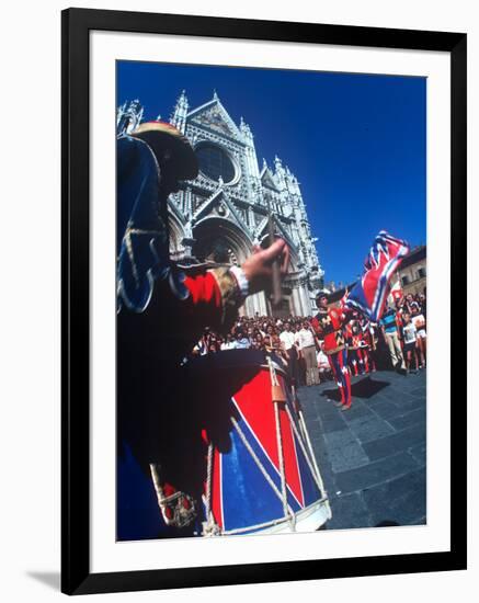 Palio, Siena, Tuscany, Italy-null-Framed Photographic Print