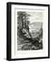 Palisades, from Below Hastings, USA-John Douglas Woodward-Framed Giclee Print