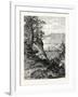 Palisades, from Below Hastings, USA-John Douglas Woodward-Framed Giclee Print