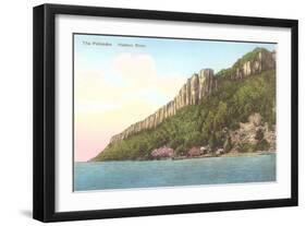 Palisades, Hudson River, New York-null-Framed Art Print