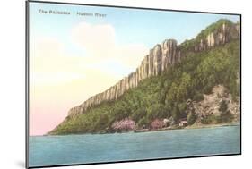 Palisades, Hudson River, New York-null-Mounted Art Print