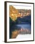Palisades Mirrored on Kentucky River Against Sunset, Kentucky, USA-Adam Jones-Framed Photographic Print