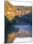 Palisades Mirrored on Kentucky River Against Sunset, Kentucky, USA-Adam Jones-Mounted Photographic Print