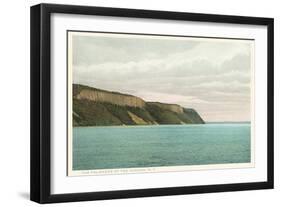 Palisades on the Hudson River, New York-null-Framed Art Print