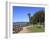 Palisades Park, Santa Monica, Los Angeles, California, Usa-Wendy Connett-Framed Photographic Print