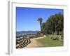 Palisades Park, Santa Monica, Los Angeles, California, Usa-Wendy Connett-Framed Photographic Print