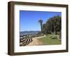 Palisades Park, Santa Monica, Los Angeles, California, Usa-Wendy Connett-Framed Photographic Print